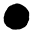 A black circle.